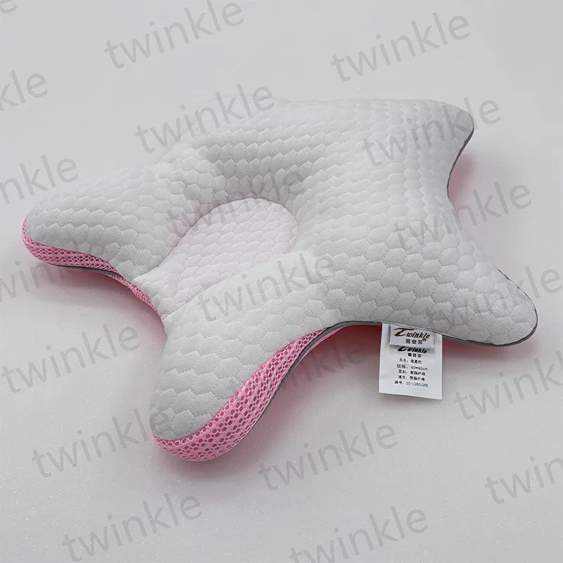 Анатомическая подушка «Морская звезда» для младенцев (3)