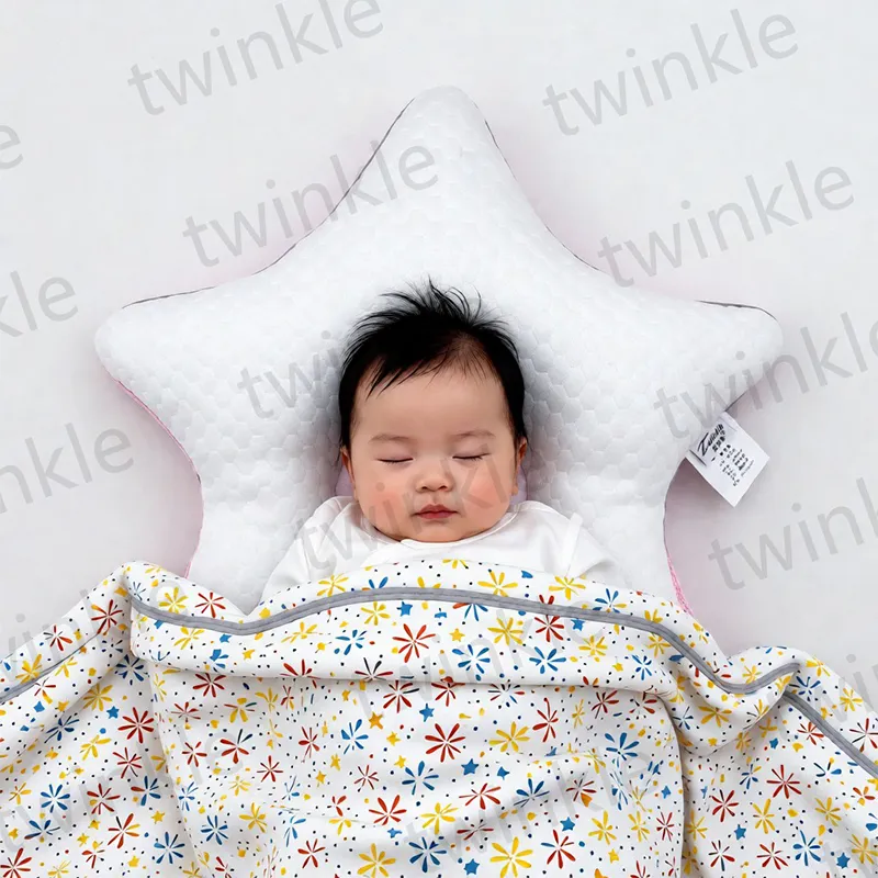 Анатомическая подушка «Морская звезда» для младенцев (5)