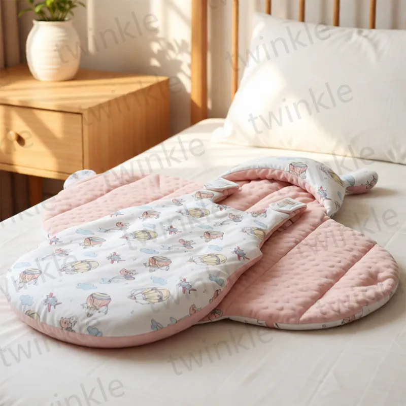 Утеплённый спальный мешок-кокон в форме бабочки (7)